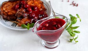 Вишневый соус для стейка
